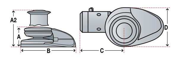 Ankerwinde V1 vertikal